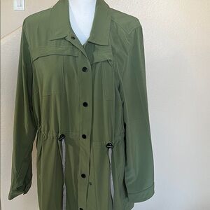 Torrid Happy Camper Stretch Woven Anorak Jacket
